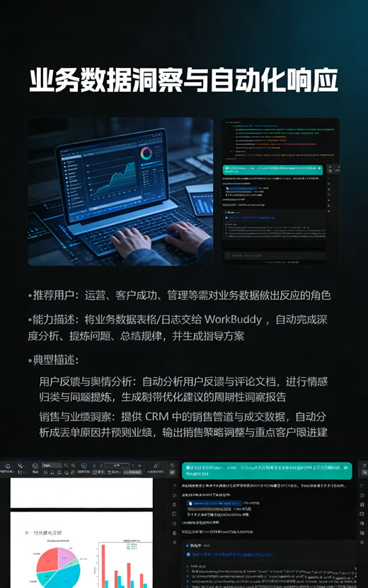 业务数据洞察与自动化响应