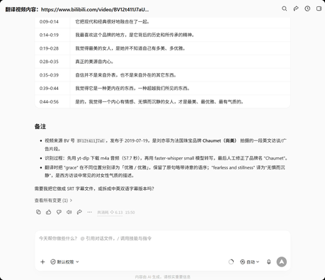 视频翻译