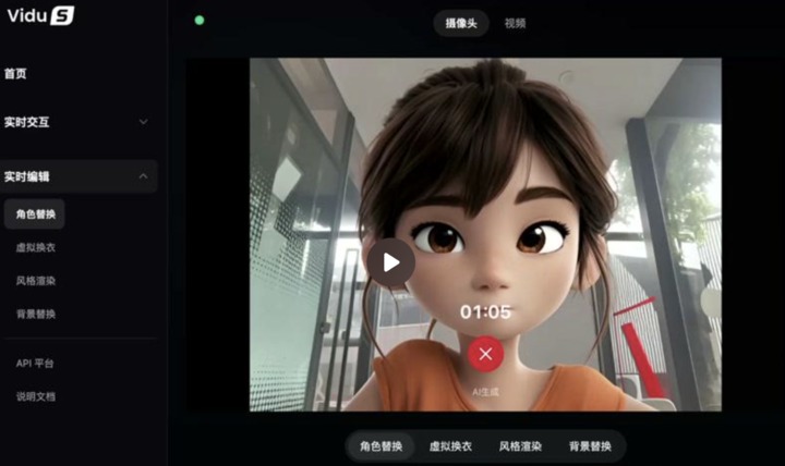 角色替换功能效果