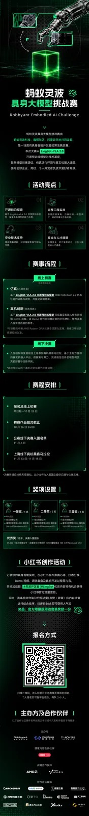 蚂蚁灵波具身大模型挑战赛报名信息