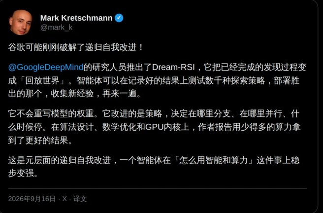 网友对 Dream-RSI 论文的反应