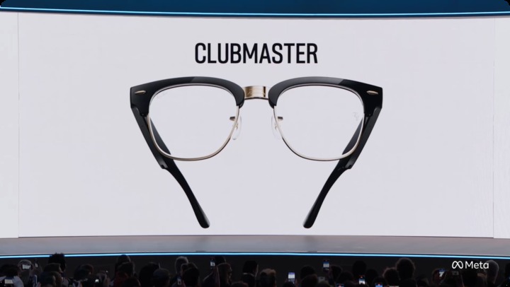 Clubmaster 镜框造型