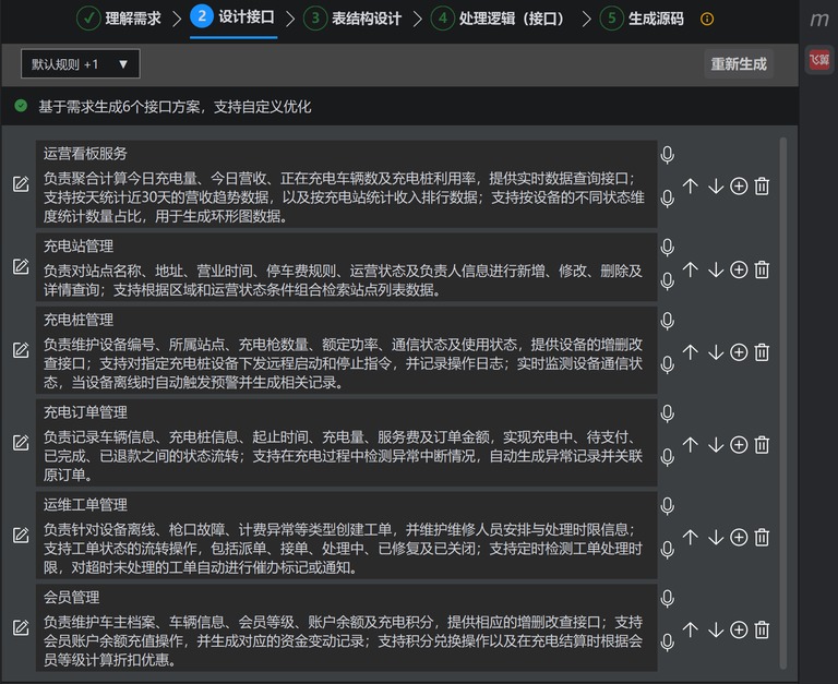 六个模块的接口方案