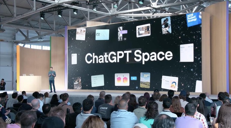 ChatGPT Space 界面