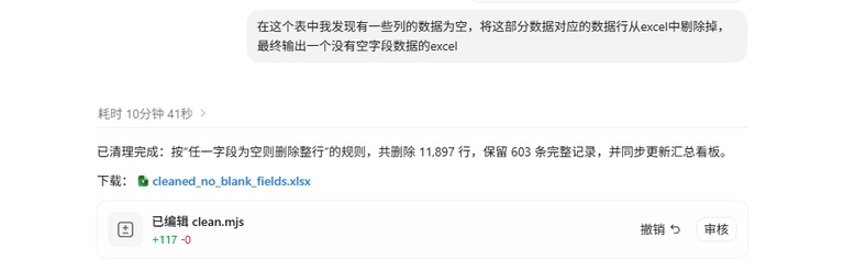 清洗完成
