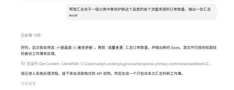 渠道汇总指令