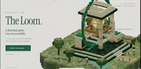 模型生成的 3D 场景动画截帧
