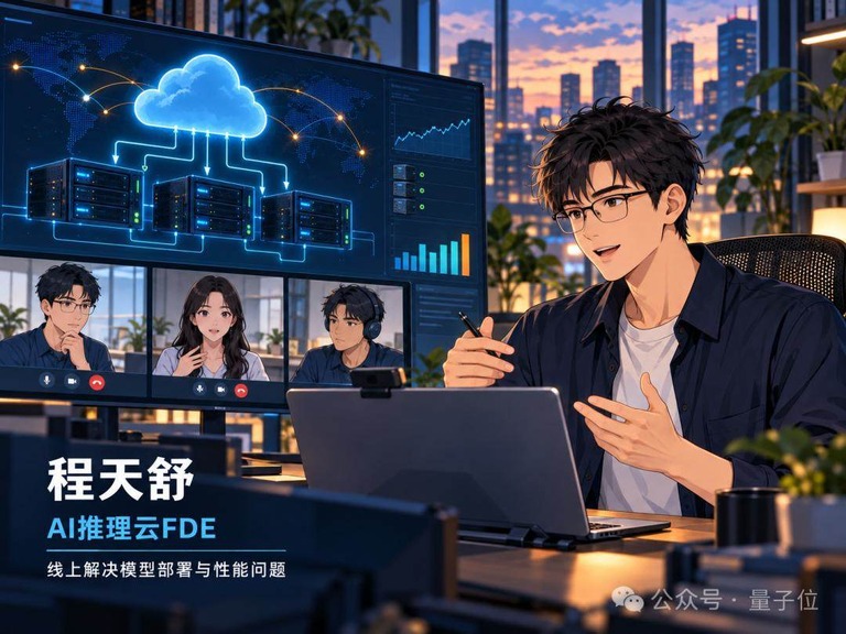 推理云公司前线工程师的介绍卡