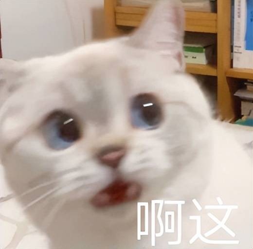 一张写着「啊这」的表情图