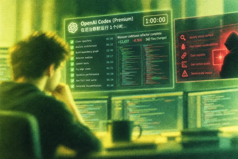 静默运行与改动统计截图