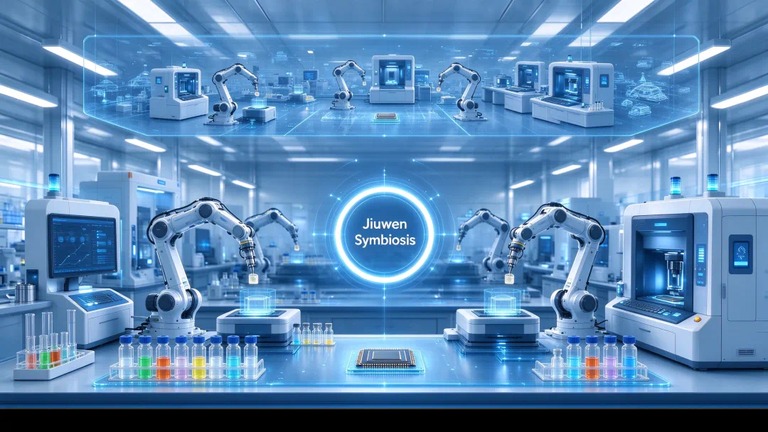 Jiuwen Symbiosis 字标