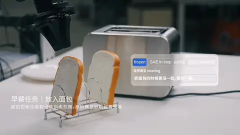 搬面包时的 steering 剂量
